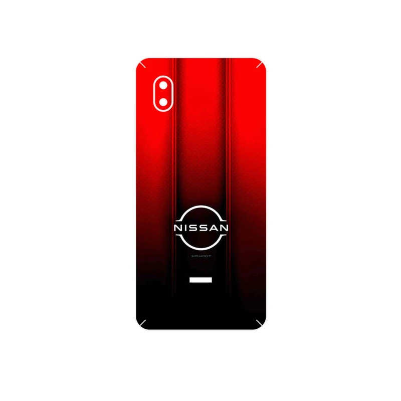 برچسب پوششی ماهوت مدل Nissan_Logo مناسب برای گوشی موبایل سامسونگ Galaxy A01 Core