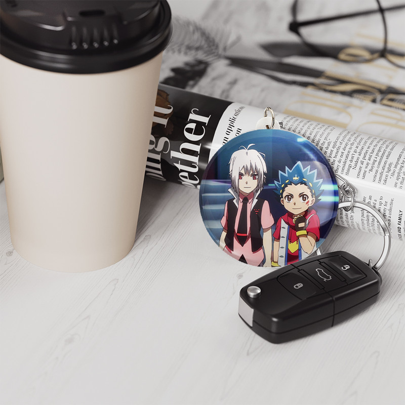 جاکلیدی خندالو مدل انیمه فرفره های انفجاری کد 27854