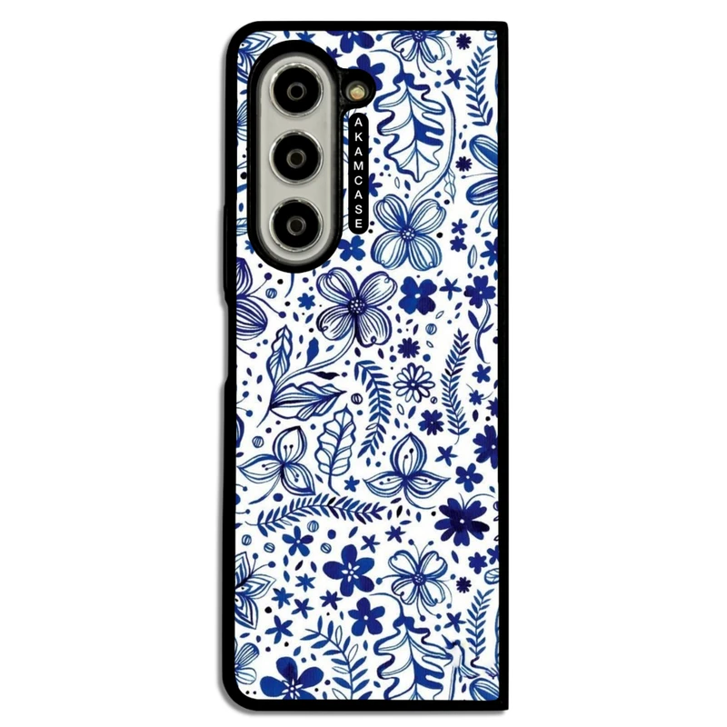 کاور آکام مدل AMC-WSGZFOLD5-BLUE-18 مناسب برای گوشی موبایل سامسونگ Galaxy Z Fold 5