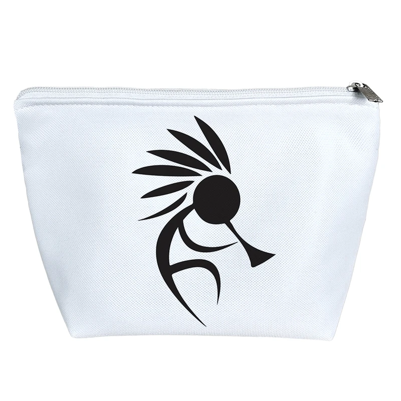 کیف لوازم آرایش دخترانه خندالو مدل نقش انسان اولیه کد 7321