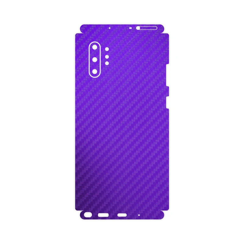 برچسب پوششی ماهوت مدل Full skin-Purple-Fiber مناسب برای گوشی موبایل سامسونگ Galaxy Note10Plus