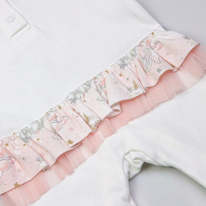 سرهمی نوزادی فیورلا مدل جورابدار 10405 -  - 4