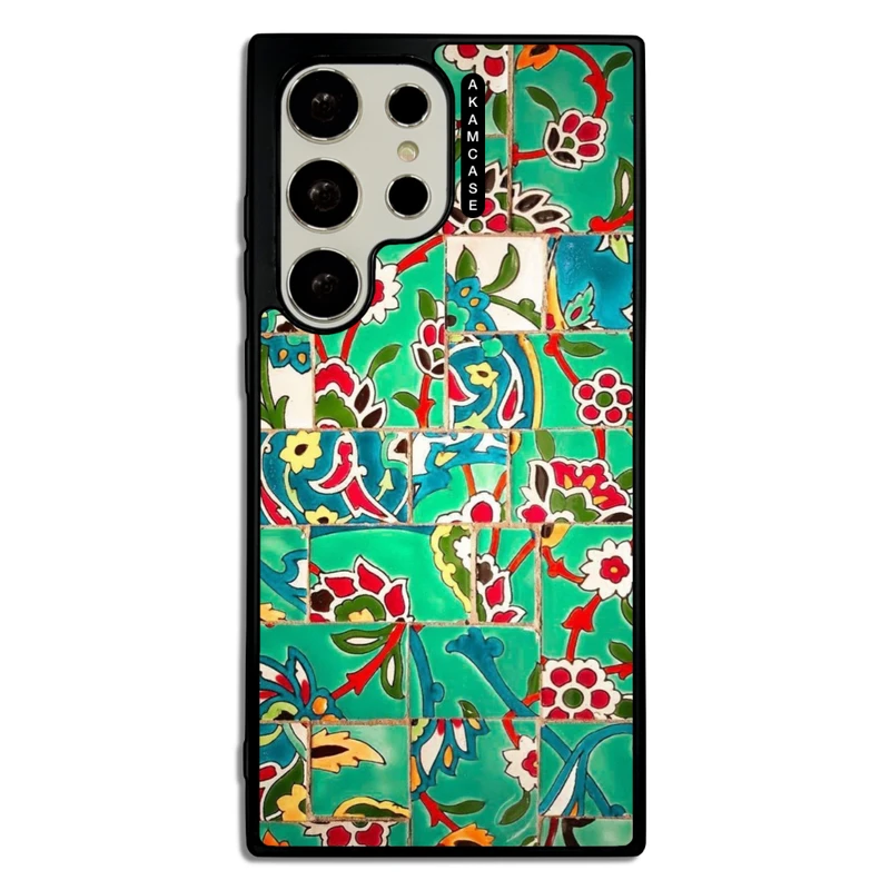 کاور آکام مدل AMC-WSGS23U-MOSAIC-14 مناسب برای گوشی موبایل سامسونگ Galaxy S23 Ultra