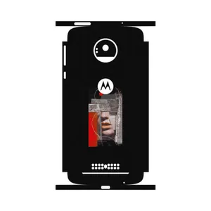 MAHOOT Collage of Mouth-FullSkin Cover Sticker for Motorola Moto Z