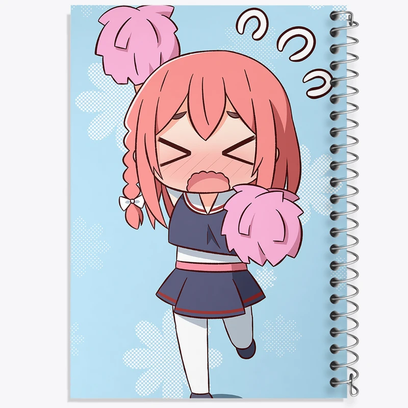 دفتر شطرنجی 50 برگ خندالو مدل سومی انیمه کانوجو اوکاری کد 34798