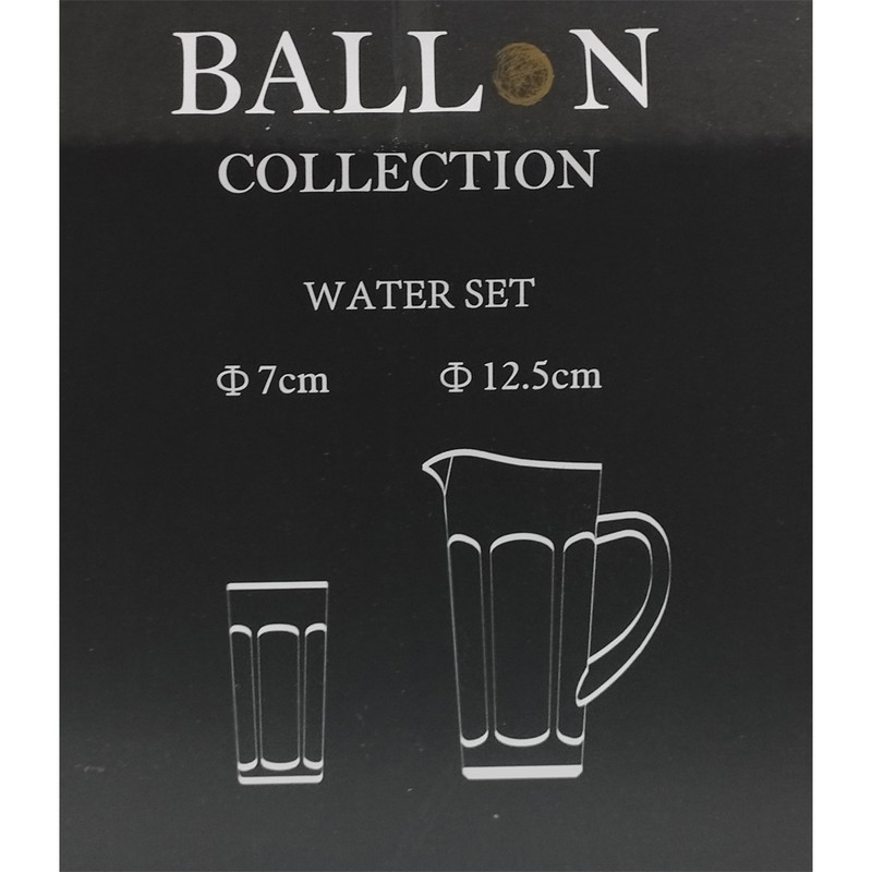 سرویس پارچ و لیوان 7 پارچه بالون مدل لونا