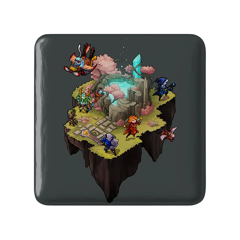 پیکسل خندالو طرح بازی دوتا (Dota 2) مدل مربعی کد 31468