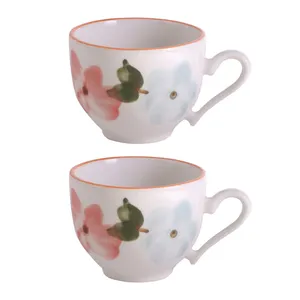 فنجان طرح بهار گل ها بسته 2 عددی