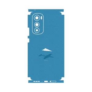 MAHOOT Minimal Paper Airplane-FullSkin Cover Sticker for Motorola Edge 30