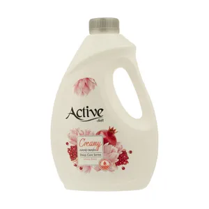 مایع دستشویی کرمی اکتیو مدل انار و گل مقدار 3750 گرم مجموعه 4 عددی