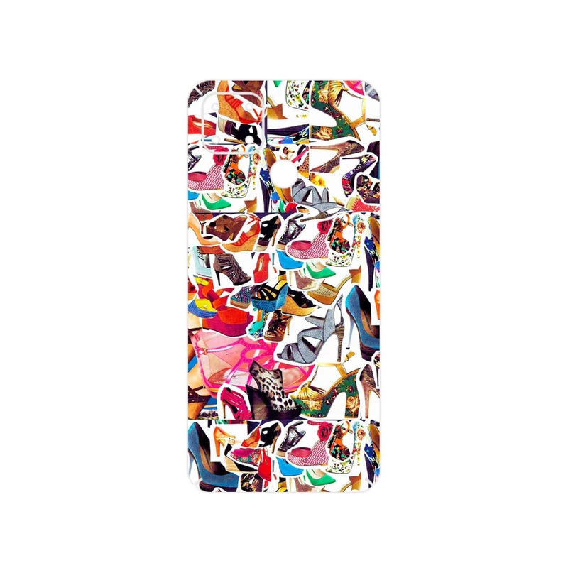 برچسب پوششی ماهوت مدل Collage of High heel Shoes مناسب برای گوشی موبایل ریلمی C25s