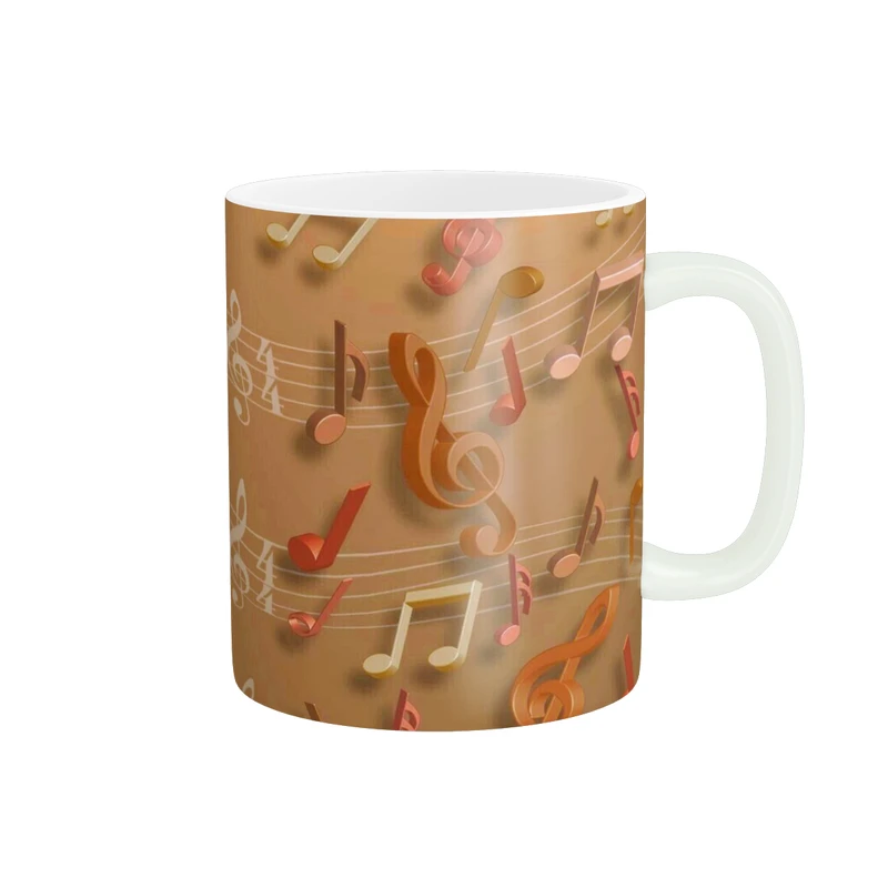 ماگ طرح موسیقی کد 518