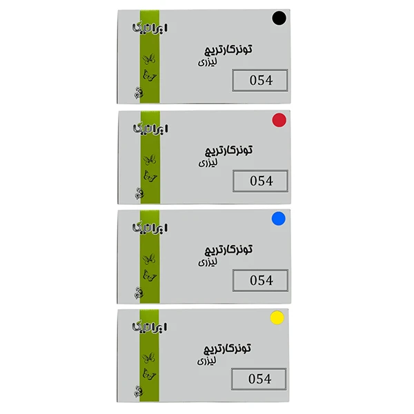 تونر ایرانیکا مدل 054 مجموعه 4 عددی