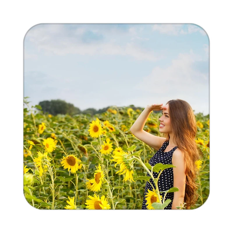 زیر لیوانی کاکتی طرح گل مدل mp16301