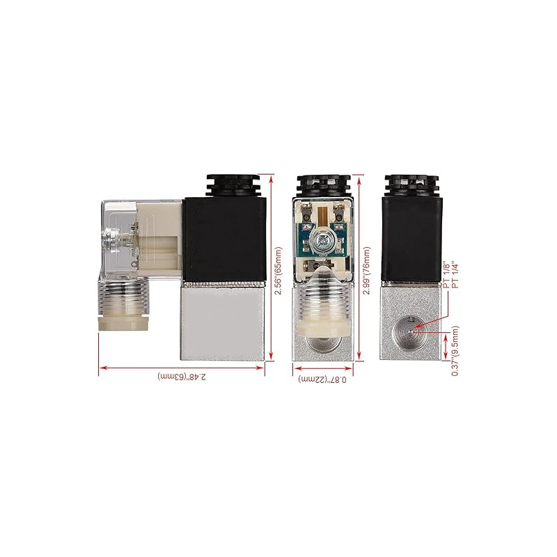 شیر برقی مدل 2V025-08 شیر برقی مدل 2V025-08