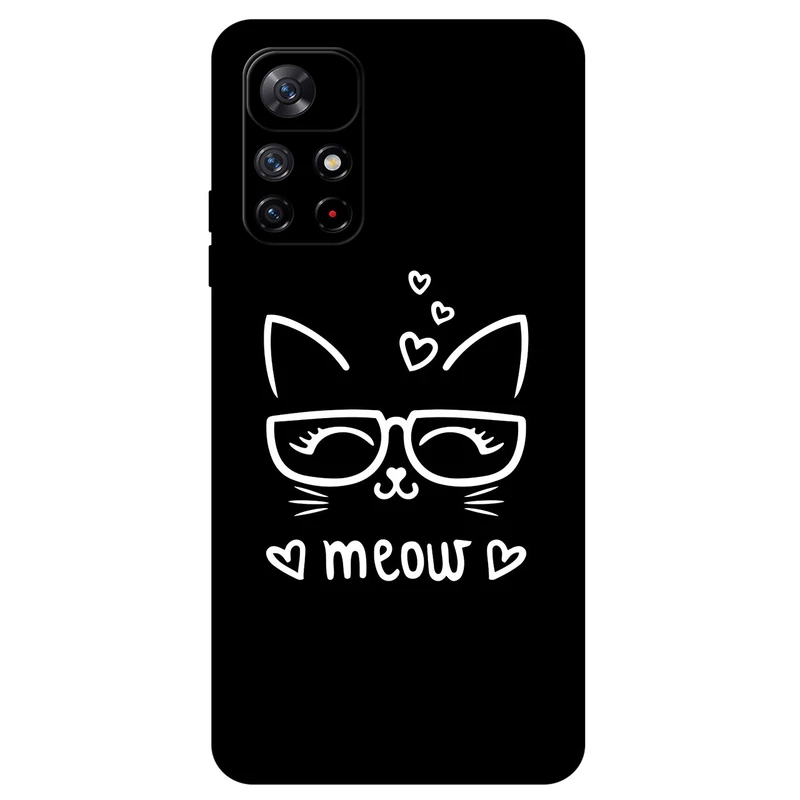 کاور مگافون طرح گربه مدل 7700 مناسب برای گوشی موبایل شیائومی Redmi Note 11s 5G / 11T 5G