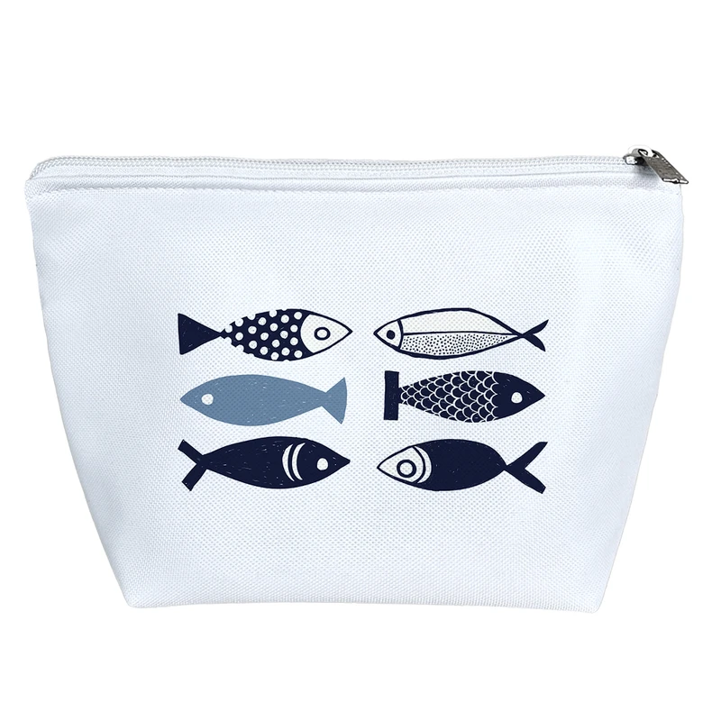 کیف لوازم آرایش دخترانه خندالو مدل ماهی کد 3090