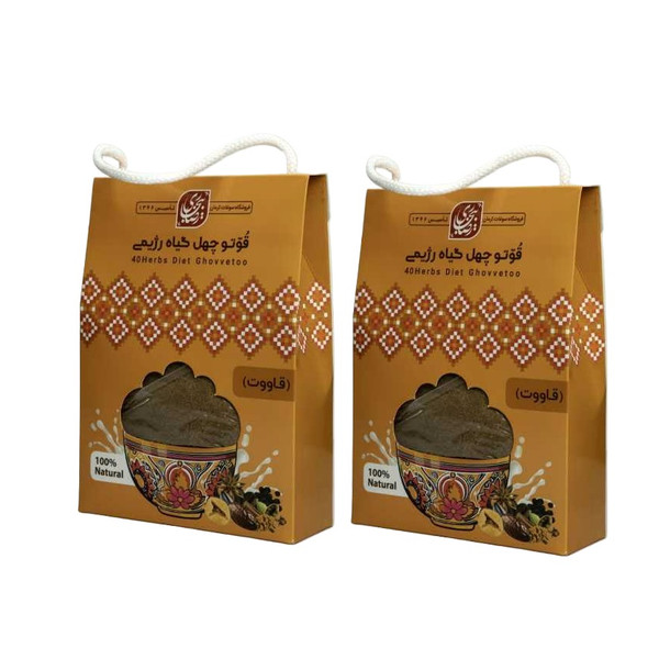 قوتو چهل گیاه رژیمی ممتاز رضا بیجاری کرمان - 1000 گرم بسته 2 عددی