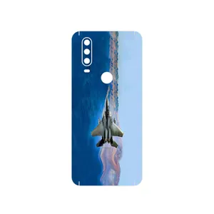 MAHOOT Fighter plane F15 Cover Sticker for Motorola One Action
