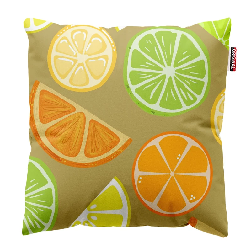 کوسن پاد آفرین طرح میوه سایز 30*30 سانتی متر کد 1190