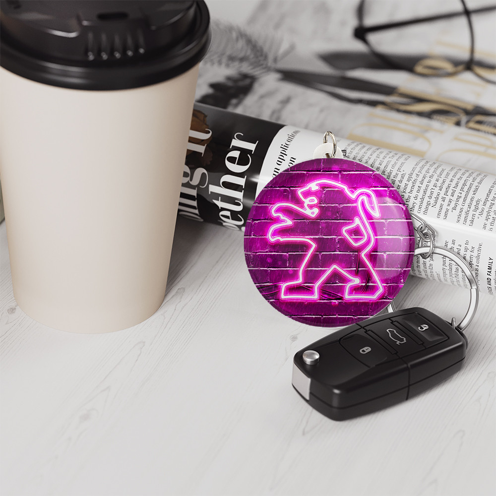 جاکلیدی خندالو مدل پژو Peugeot کد 23645