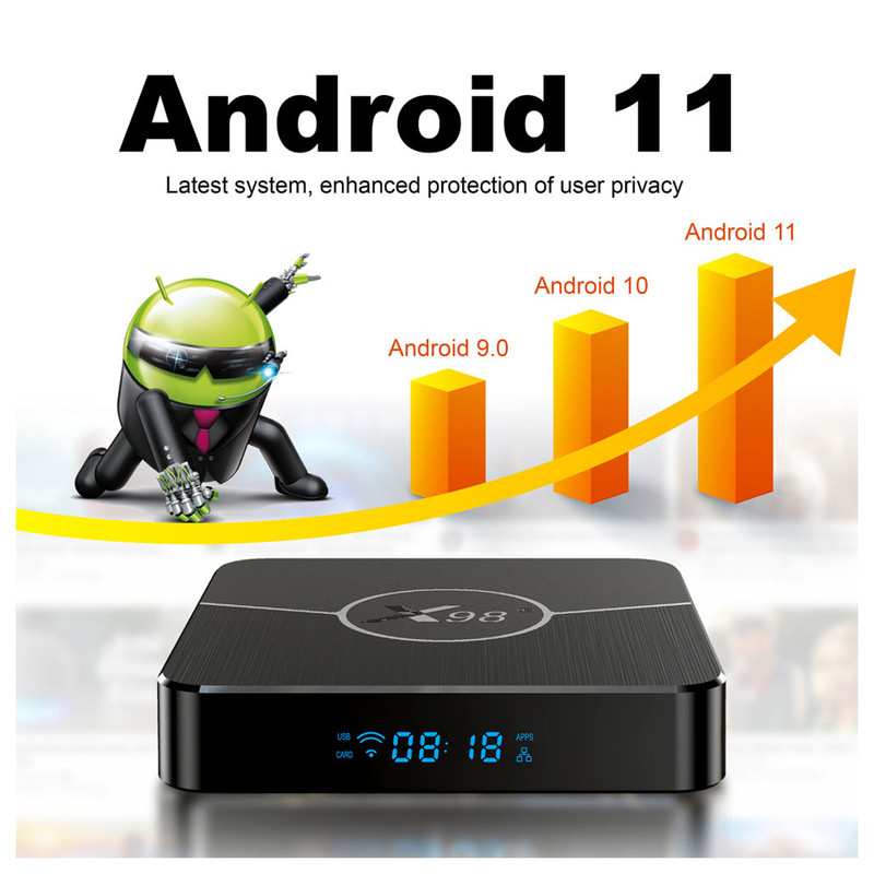 اندروید باکس مدل X98 Plus 4/32