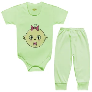 ست بادی و شلوار نوزادی کارانس مدل BSTG-3071