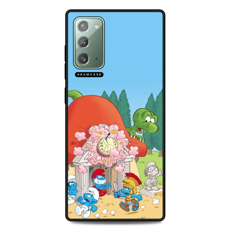 کاور آکام مدل AMC-WSGN20-SMURFS-6 مناسب برای گوشی موبایل سامسونگ Galaxy Note 20