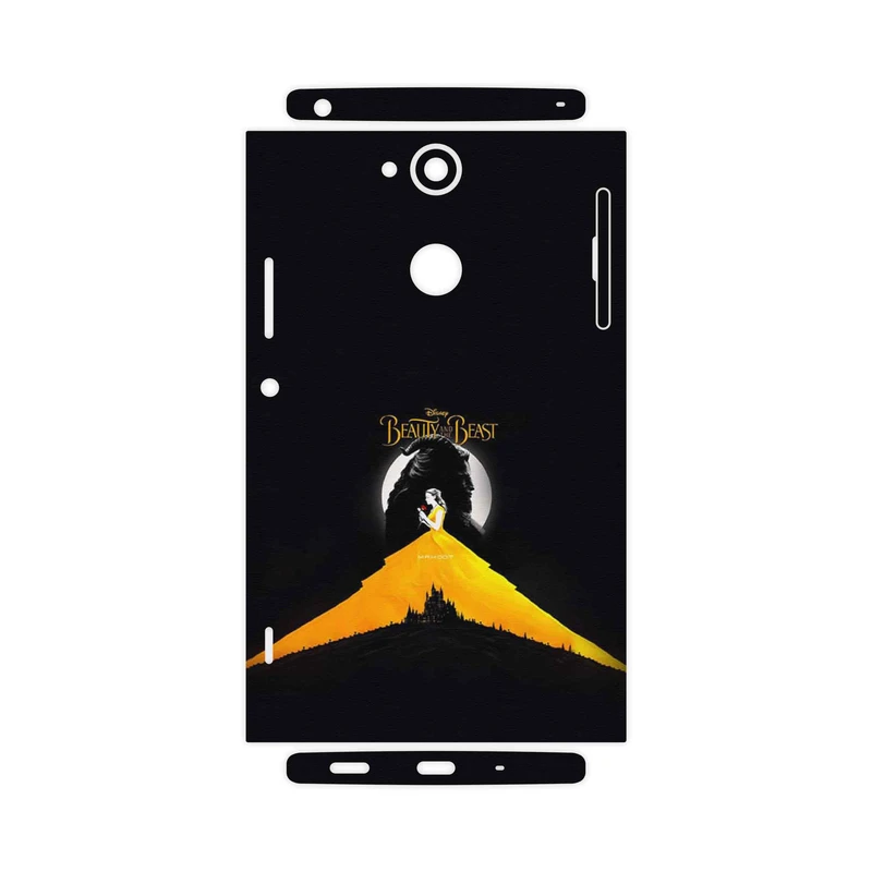 برچسب پوششی ماهوت مدل Beauty and the Beast-FullSkin مناسب برای گوشی موبایل سونی Xperia XA2