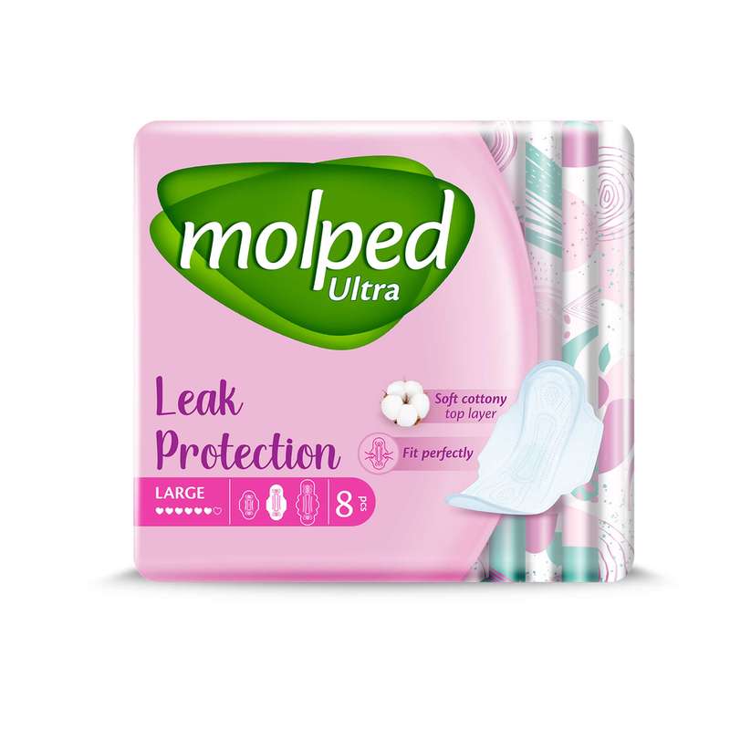 نوار بهداشتی مولپد مدل ultra بسته 8 عددی