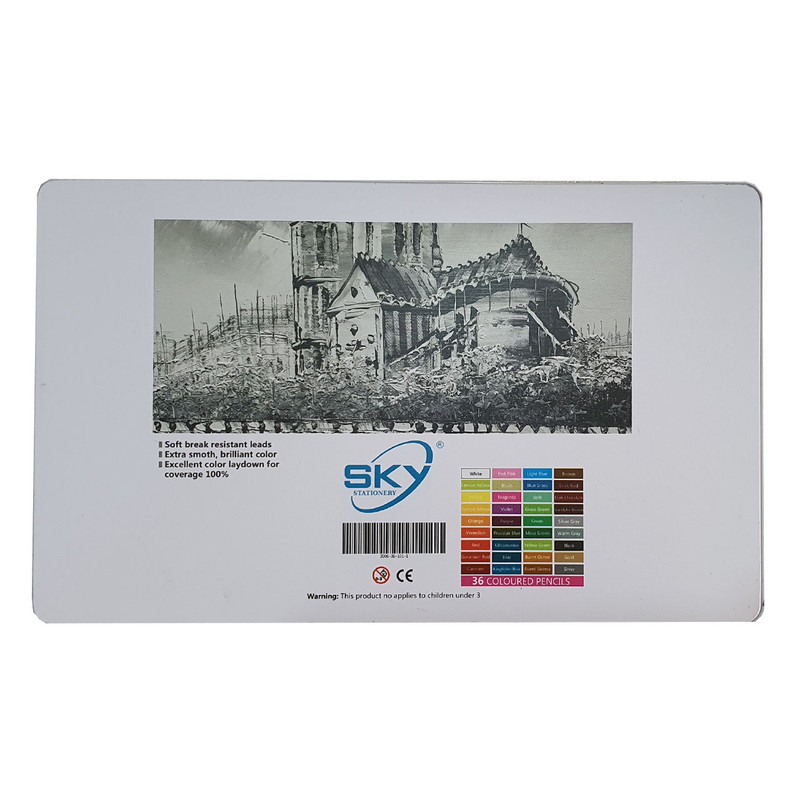 مداد رنگی 36 رنگ اسکای مدل Artists