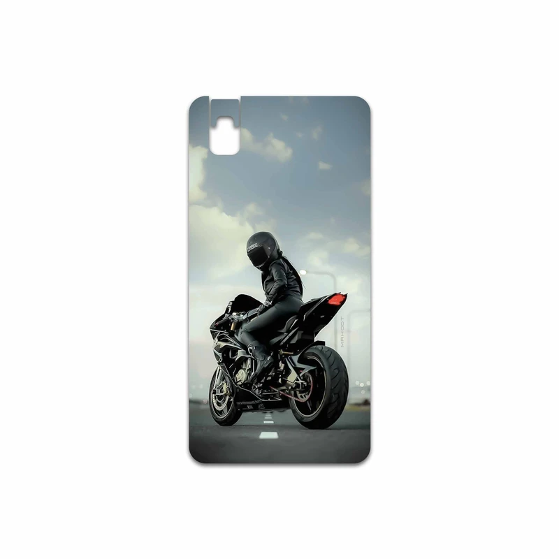 برچسب پوششی ماهوت مدل Motorcycling مناسب برای گوشی موبایل هوآوی Shot X