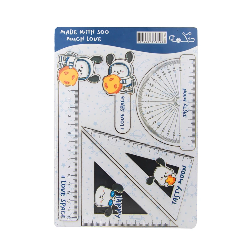 ست خط‌کش مدل آدم فضایی کد 1518