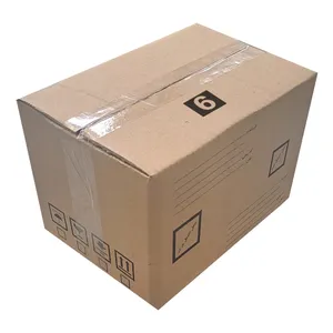 جعبه بسته بندی مدل کارتن پستی سایز 6 بسته 10 عددی