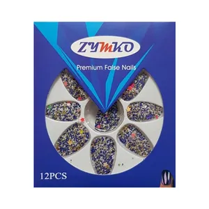 ناخن مصنوعی زیمکو کد 2389 بسته 12 عددی