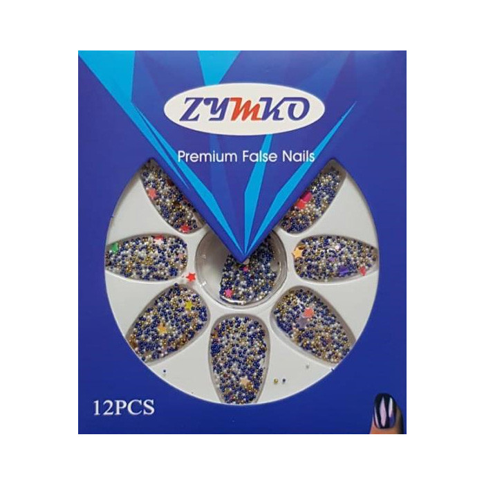 ناخن مصنوعی زیمکو کد 2389 بسته 12 عددی