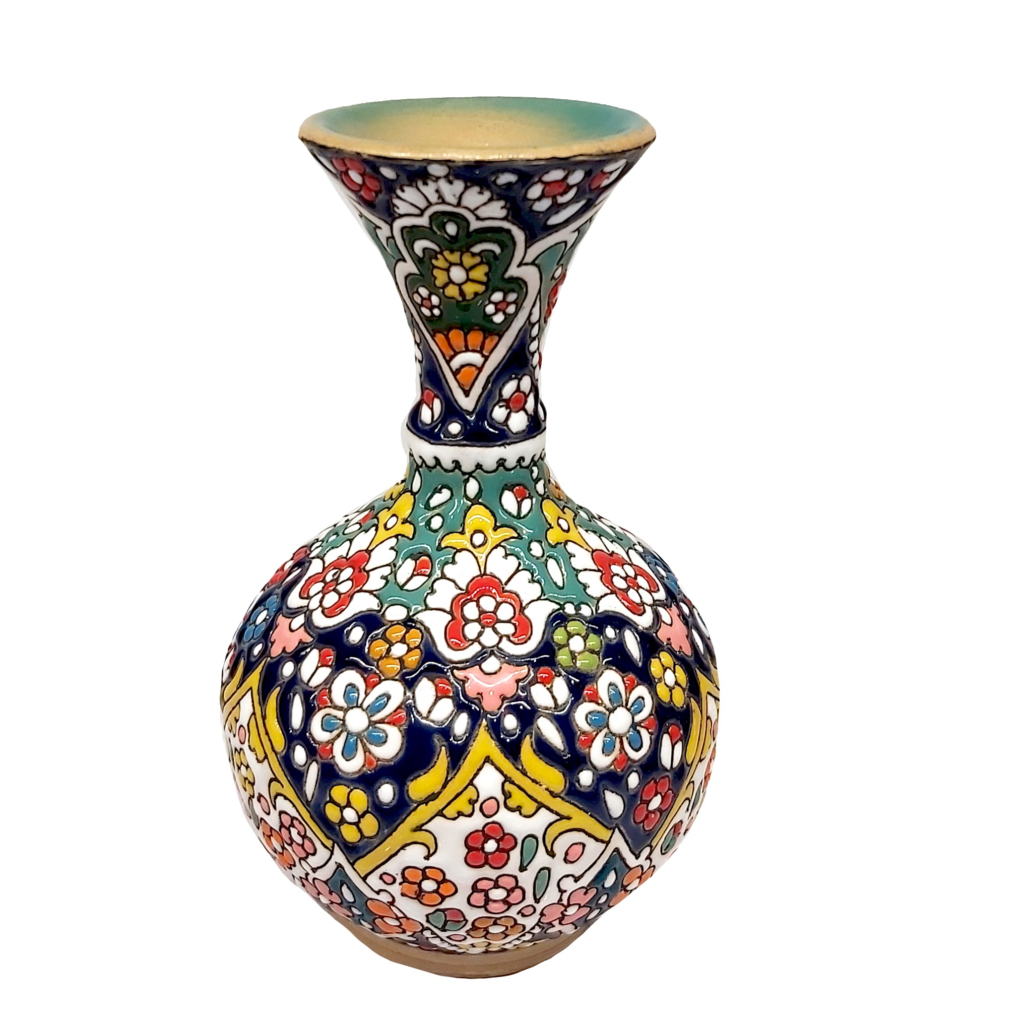 گلدان میناکاری مدل صراحی کد 20