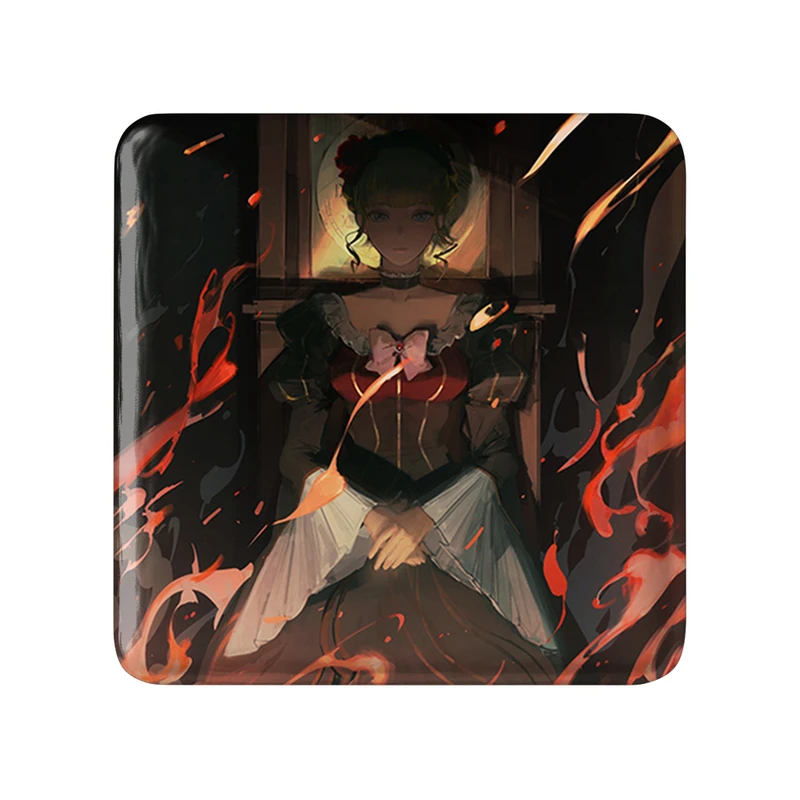 مگنت خندالو طرح بازی اومینکو (Umineko) مدل مربعی کد 34573