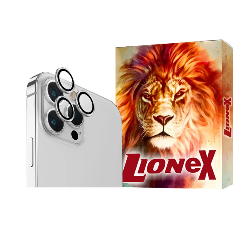 محافظ لنز دوربین لایونکس مدل RINGLIO مناسب برای گوشی موبایل اپل iPhone 15 Pro Max