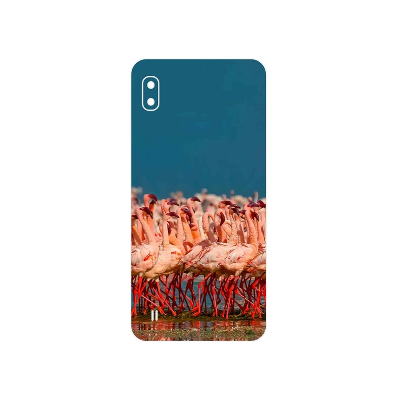 برچسب پوششی ماهوت مدل Flamingo مناسب برای گوشی موبایل سامسونگ Galaxy A10
