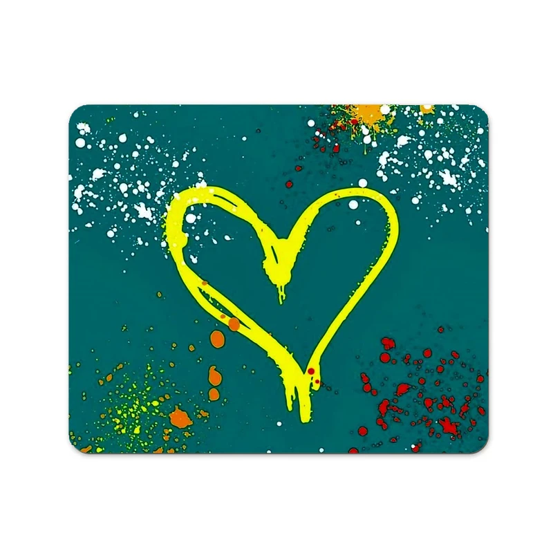 ماوس پد پاد آفرین طرح قلب کد 834 سایز 19*24 سانتی متر 