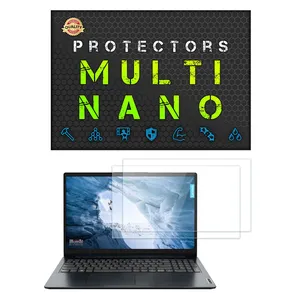 Multi Nano X-S2N Model Transparent Screen Protector For Lenovo IdeaPad 1 15IJL7 15.6 inch 2022 Laptop Pack Of 2