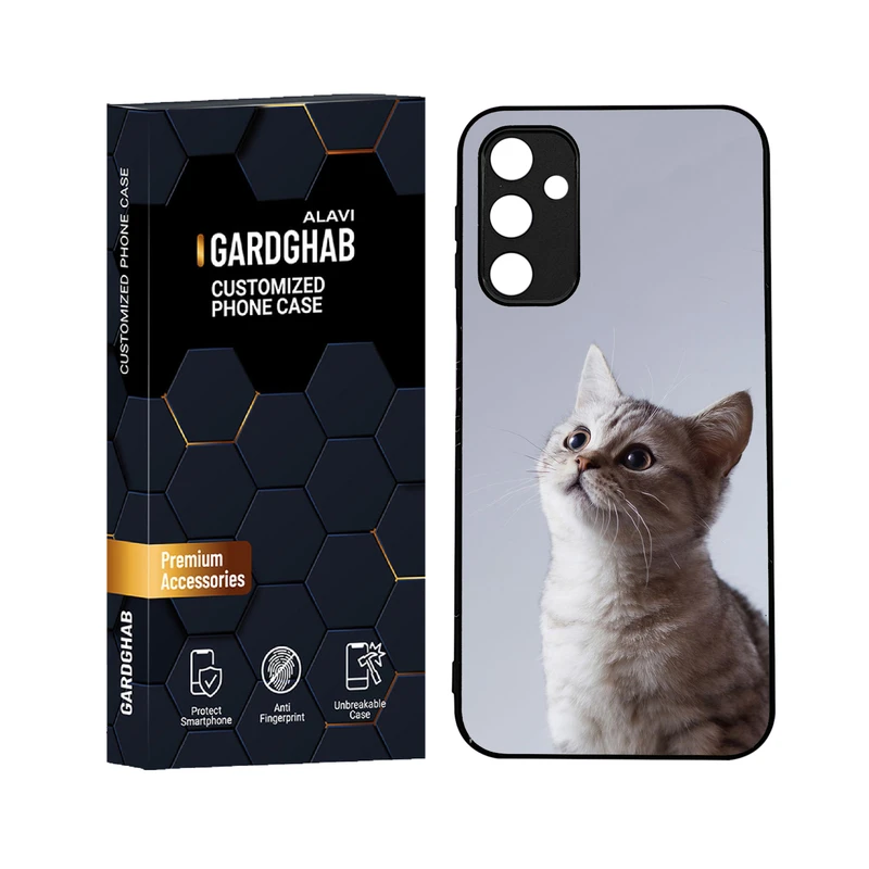 کاور گارد قاب علوی مدل دورژله ای حیوانات مناسب برای گوشی موبایل سامسونگ Galaxy A24