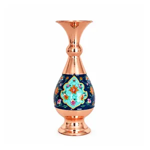 گلدان مسی آقاجانی کد ۱۱