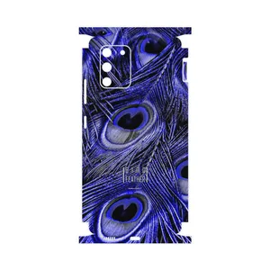 MAHOOT Purple Feather-FullSkin Cover Sticker for Samsung Galaxy S10 Lite