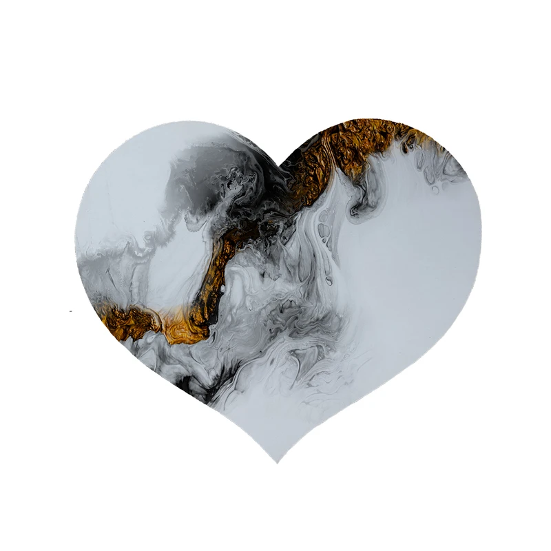  پادری مدل قلب طرح فانتزی کد 8627 سایز 90x90 سانتی متر