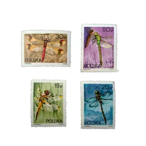 تمبر یادگاری مدل حشرات کد aa-356 مجموعه 4 عددی