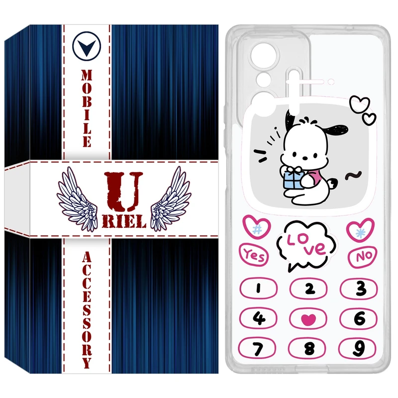 کاور یوریل مدل Clear کد 16 طرح موبایلی مناسب برای گوشی موبایل شیائومی 11T / 11T Pro