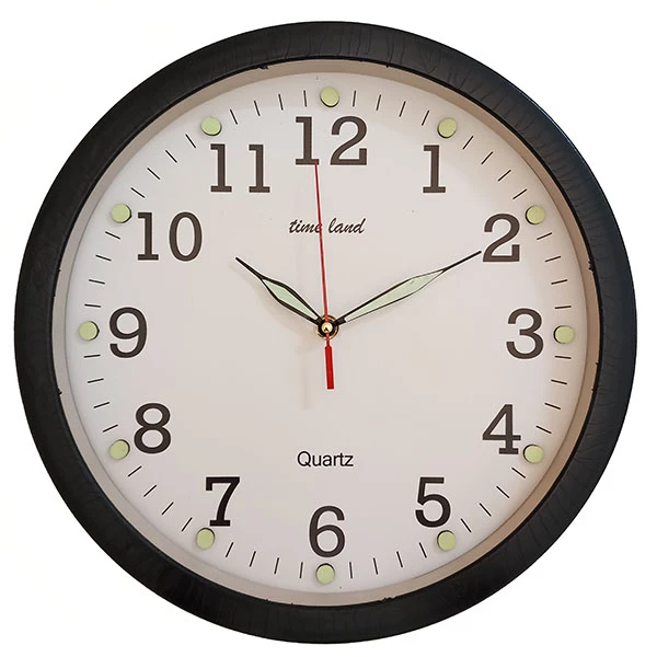 ساعت دیواری کوارتز طرح شب نما کد 4041129B