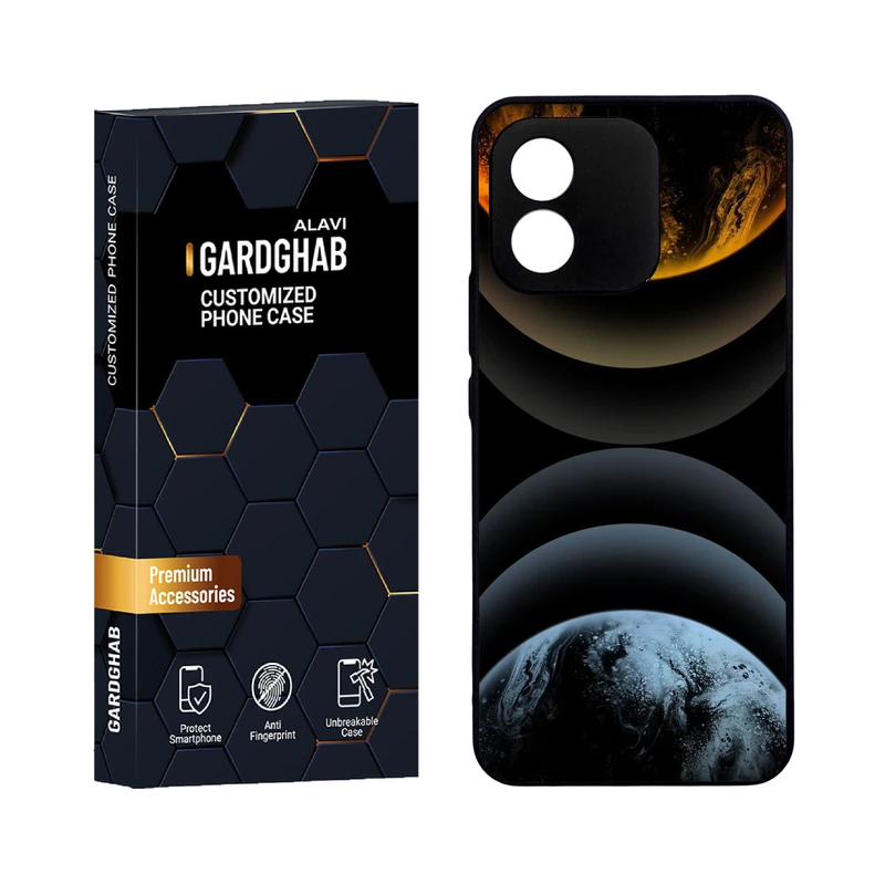 کاور گارد قاب علوی مدل دورژله ای هنری مناسب برای گوشی موبایل آنر X5 4G